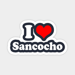 I Heart Sancocho Love Puerto Rican Dominican Latin Food Magnet