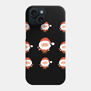 Santa claus pattern mask Phone Case