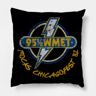 Chicagofest WMET Pillow