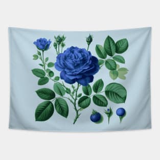 Blue rose Tapestry