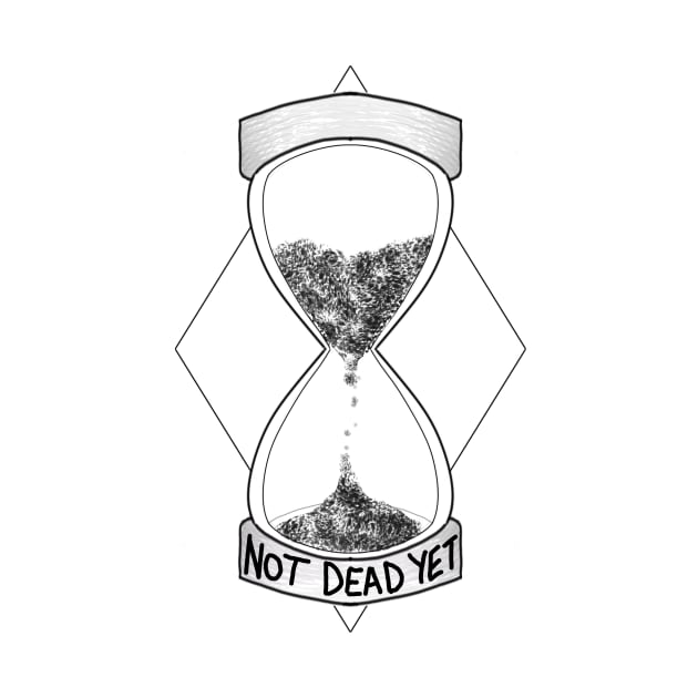 Not Dead Yet Hourglass by DesignsBySaxton