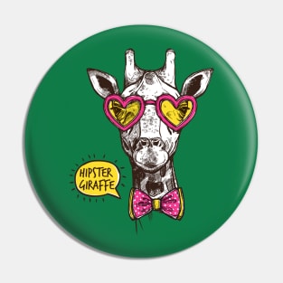 HIPSTER GIRAFFE Pin