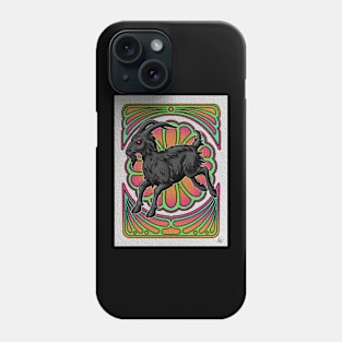 Goat nouveau Phone Case