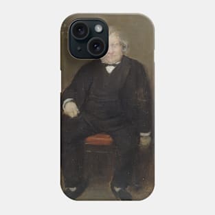 Portrait of Ernest Renan, Philosopher by Jean Beraud Phone Case