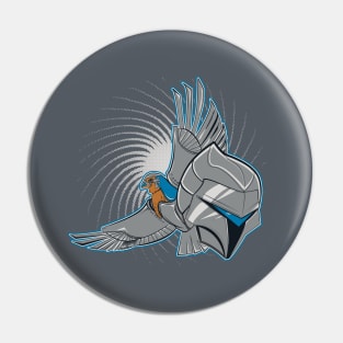 Hawk Of Silver Pin