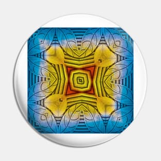 creative inspired by nature rainbow coloured square composition design Pin