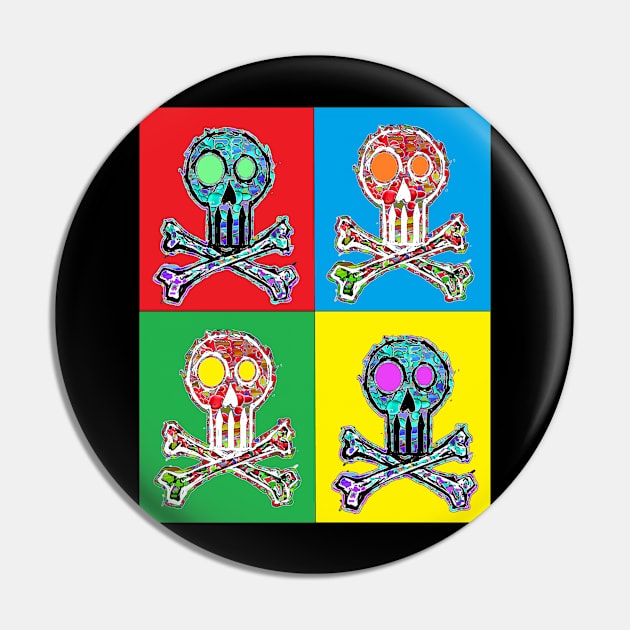 pop art skull art pop Pin by LowEndGraphics