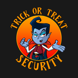 Halloween Trick or Treat Security T-Shirt