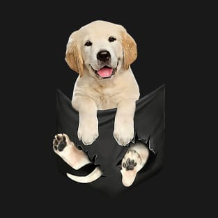 Golden retriever with love T-Shirt