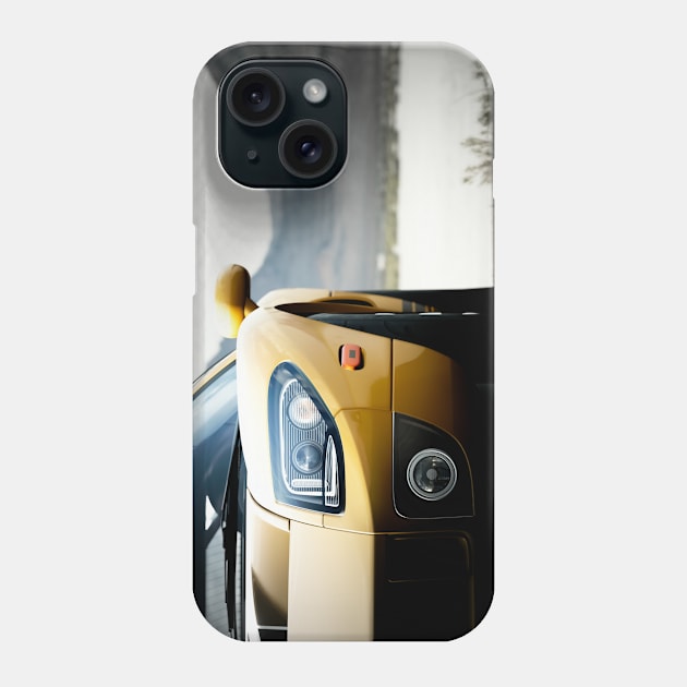 Ford GT 2006 the gt40 or gt50 new version close up nose Phone Case by Guntah