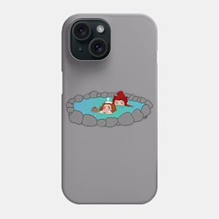 hot spring attack Phone Case