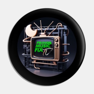 FRINGE MUSIC FIX Logo (2023 Version) Pin