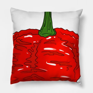 Chilli pepper sticker set habanero jalapeno carolina reaper fatalii Pillow