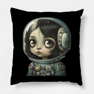 Astronaut Girl Pillow