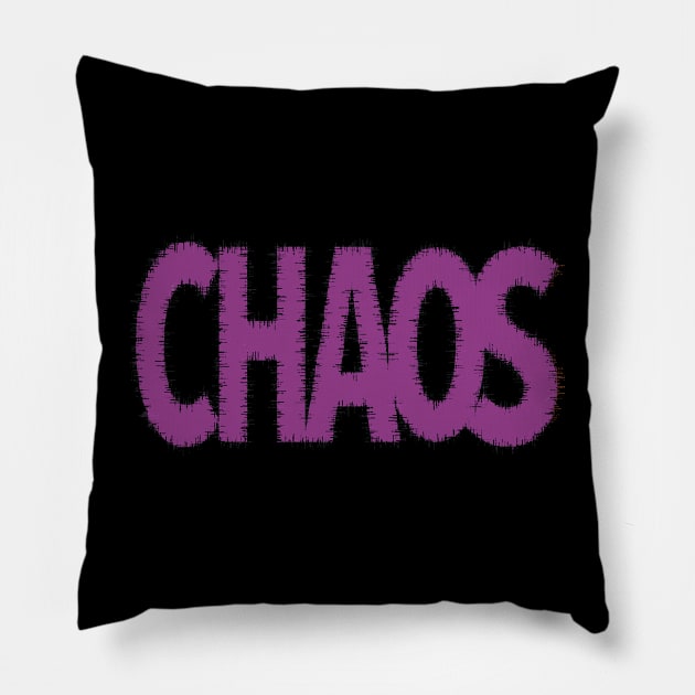 Chaos I Pillow by Kaijester