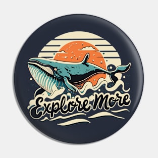 'Explore more'  design Pin