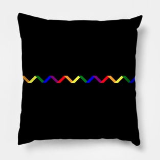 Rainbow line Pillow