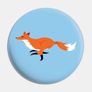 Running Fox Pin