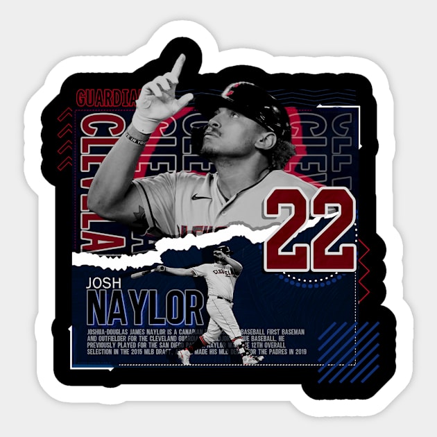 Rinkha Josh Naylor Baseball Paper Poster Guardians T-Shirt