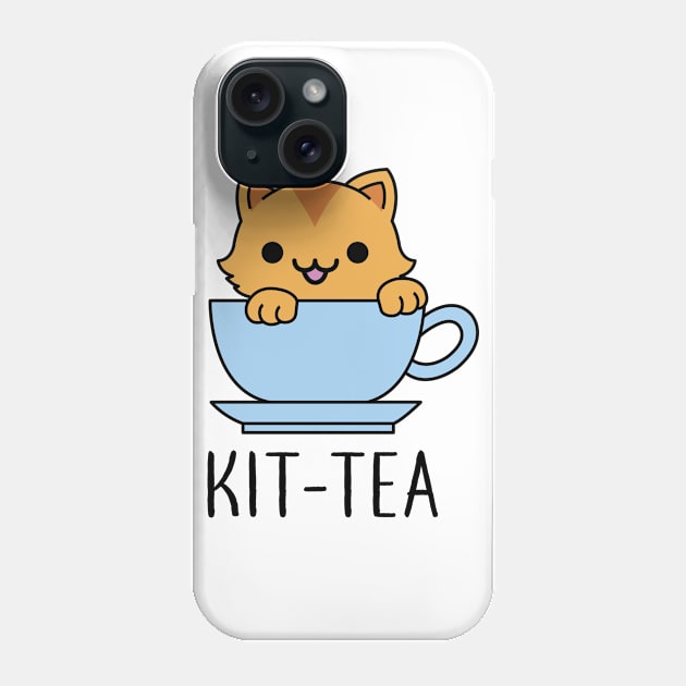 Kitten - Kit-Tea Phone Case by redbarron