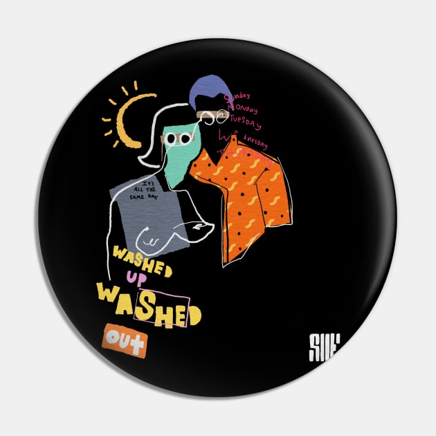 Washed up Pin by sheltonartco