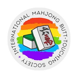 International Mahjong Butt Touching Society T-Shirt