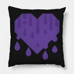 BleedPurple Pillow