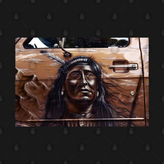 indian apache, car airbrush by hottehue