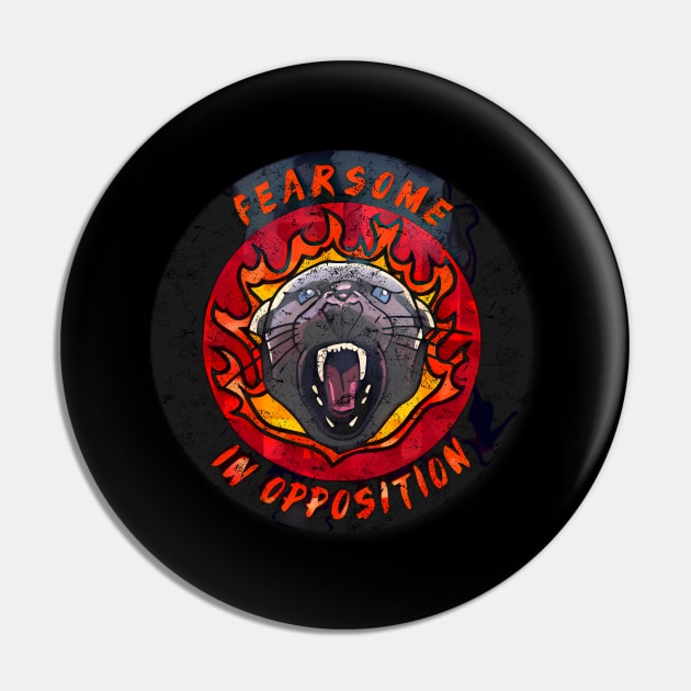 Fearsome In Opposition Pin by WE BOUGHT ZOO