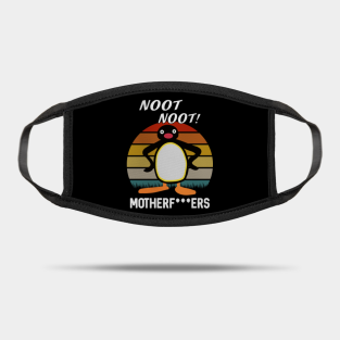 Pingu Noot Noot Motherf Masks Teepublic