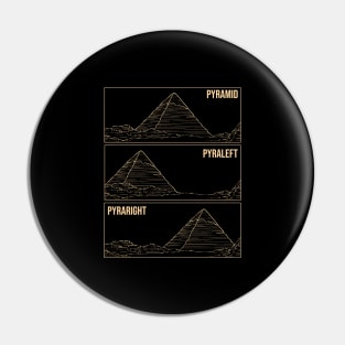 Pyramid Meme Funny Ancient Egypt Pyramids Egyptian Gift Pin