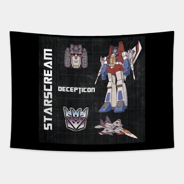 Starscream Tapestry by creativespero