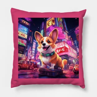 Kawaii Corgi Pillow