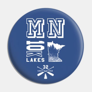 Minnesota MN Land of 10,000 Lakes Pin