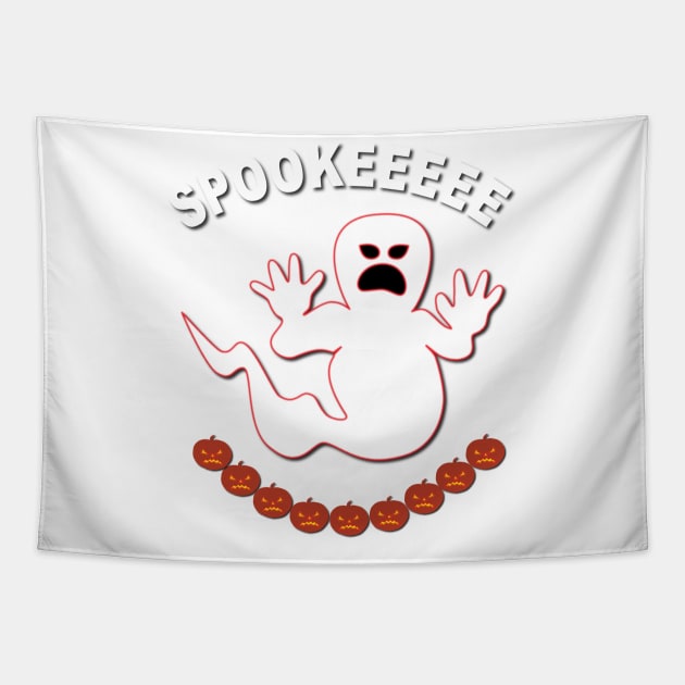 Spookeeee Tapestry by Verl