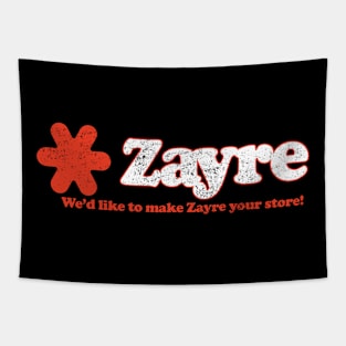 Distressed Zayre Department Store Tapestry