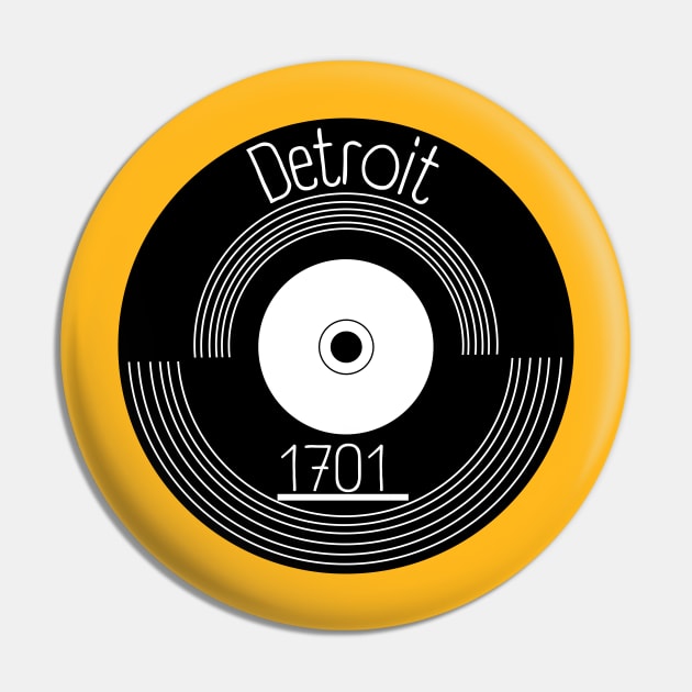 Detroit Pin by Art-Julia