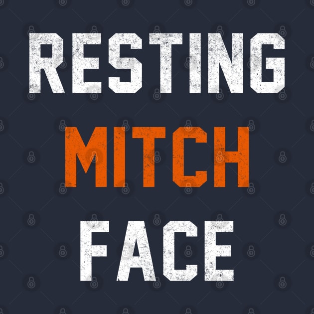 Resting Mitch Face by BodinStreet