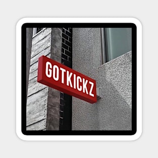 GOTKICKZ Logo (3D Sign) Magnet