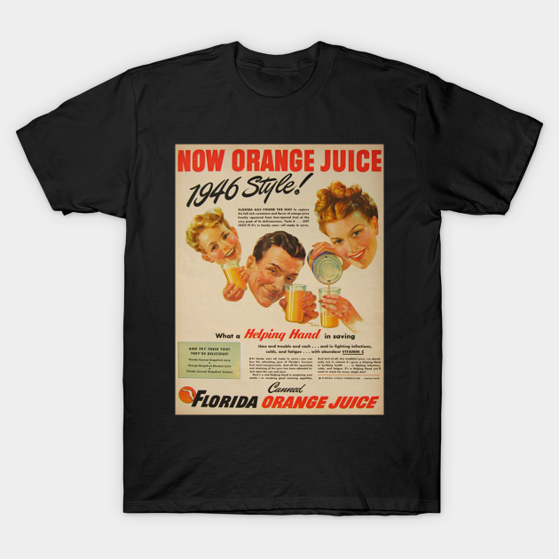 1946 Style - Orange Juice - T-Shirt