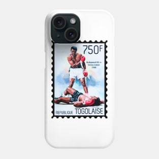 Muhammad Ali Postage Stamp Phone Case