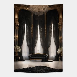 Ultimate luxury in baroque style. AI generated image Tapestry