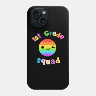 1st grade squad popit Phone Case