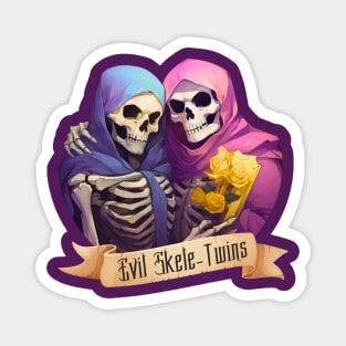 Evil Skele-twins Magnet