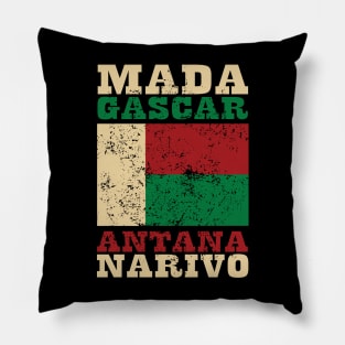 Flag of Madagascar Pillow