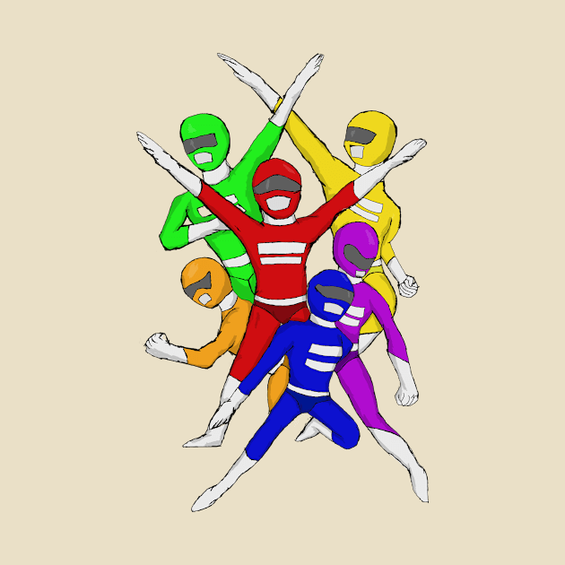 Pride Rangers by Brainnonsense