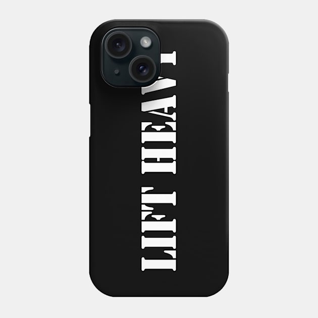 Workout Motivation | Lift heavy Phone Case by GymLife.MyLife