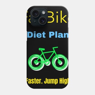 Fat Bike Diet Plan Mountain Biking Phone Case