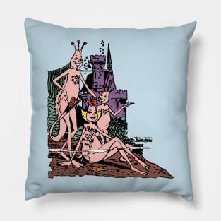 Sea Monkeys design Pillow