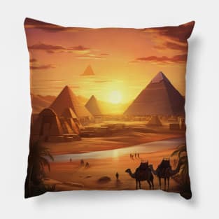 Egypt Art Pillow